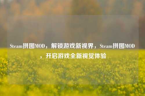 Steam拼图MOD，解锁游戏新视界，Steam拼图MOD，开启游戏全新视觉体验