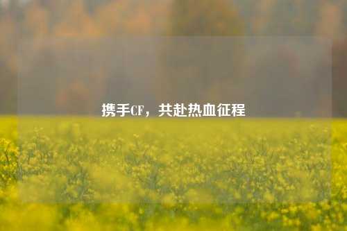 携手CF，共赴热血征程