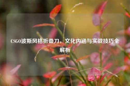 CSGO波斯风格折叠刀，文化内涵与实战技巧全解析