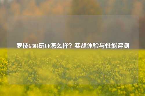 罗技G304玩CF怎么样？实战体验与性能评测