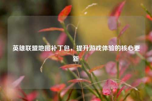 英雄联盟地图补丁包，提升游戏体验的核心更新