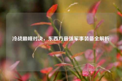 冷战巅峰对决，东西方最强军事装备全解析